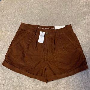 NWT American Eagle Corduroy Mom Shorts